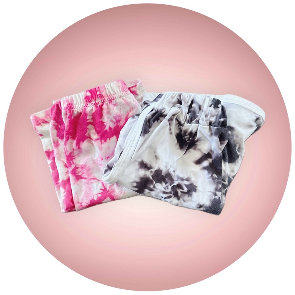 SHEIN Tie-Dye Baggy Shorts Size 7